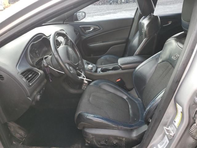 2015 Chrysler 200 S