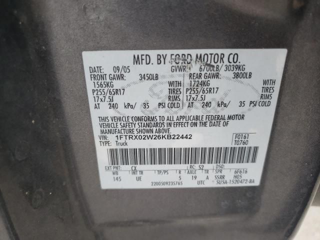 2006 Ford F150