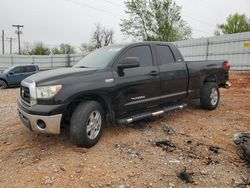 Salvage trucks for sale at Oklahoma City, OK auction: 2008 Toyota Tundra Double Cab