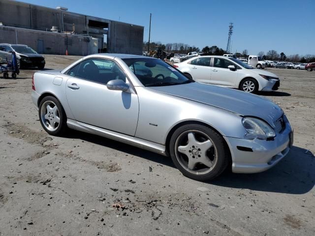 2001 Mercedes-Benz SLK 320