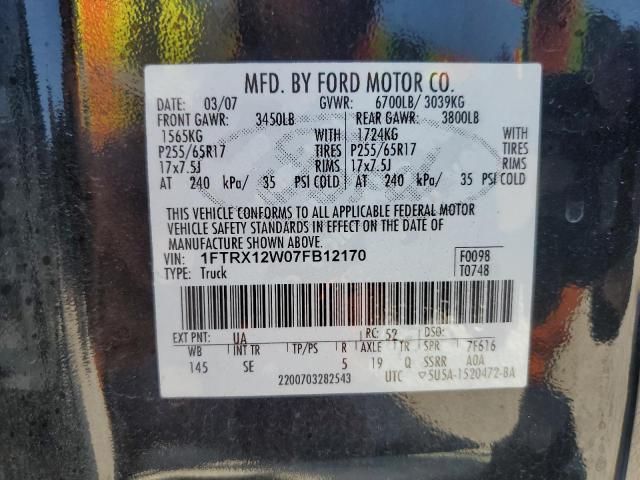 2007 Ford F150