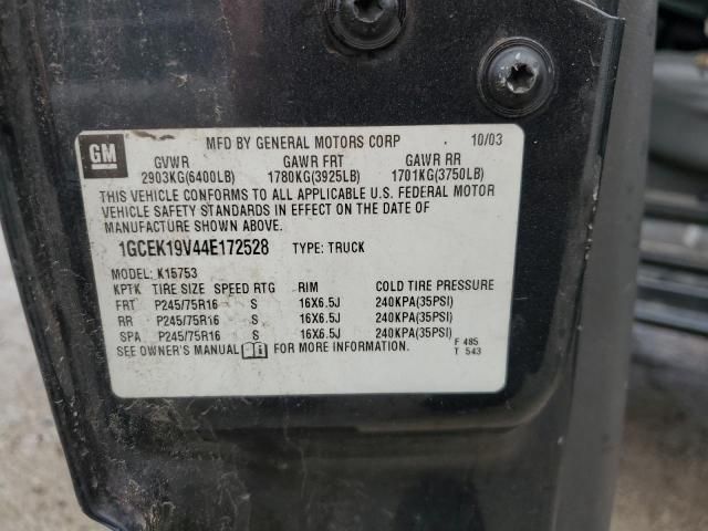 2004 Chevrolet Silverado K1500