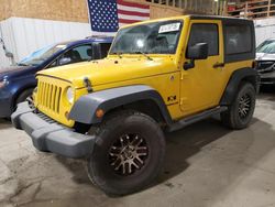 Jeep Wrangler salvage cars for sale: 2009 Jeep Wrangler X