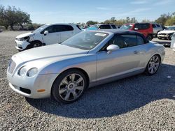 Bentley salvage cars for sale: 2007 Bentley Continental GTC