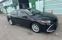 Toyota salvage cars for sale: 2022 Toyota Camry LE