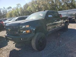 Chevrolet Silverado k1500 lt salvage cars for sale: 2015 Chevrolet Silverado K1500 LT