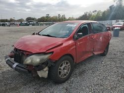 Toyota Corolla salvage cars for sale: 2009 Toyota Corolla Base