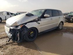 Salvage cars for sale from Copart Amarillo, TX: 2014 Land Rover Range Rover Sport HSE