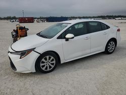 Toyota Corolla salvage cars for sale: 2021 Toyota Corolla LE