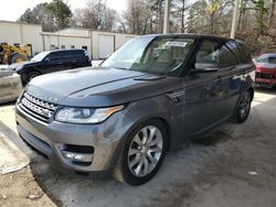 Land Rover Range Rover salvage cars for sale: 2015 Land Rover Range Rover Sport HSE