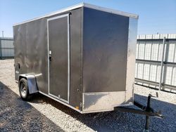 Salvage trucks for sale at Haslet, TX auction: 2023 Pace American 2023 LGS Enclosed Cargo Trailer