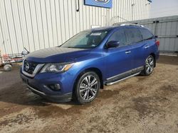 Salvage cars for sale from Copart Amarillo, TX: 2018 Nissan Pathfinder S