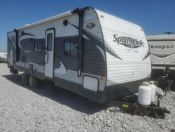 Salvage trucks for sale at Prairie Grove, AR auction: 2015 Springdale/ Sprinter Keystone