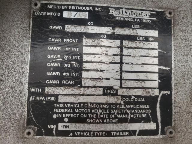 2005 Reitnouer Flatbed Trailer