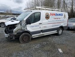 Salvage trucks for sale at Arlington, WA auction: 2016 Ford Transit T-250