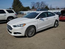 Ford salvage cars for sale: 2016 Ford Fusion Titanium