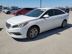 Salvage cars for sale from Copart Grand Prairie, TX: 2015 Hyundai Sonata SE