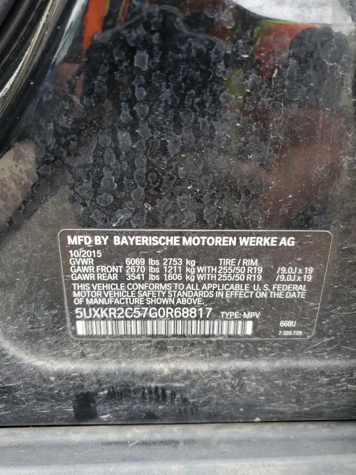 2016 BMW X5 Sdrive35i