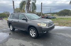 Toyota salvage cars for sale: 2009 Toyota Highlander