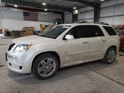 Salvage cars for sale from Copart Greenwood, NE: 2012 GMC Acadia Denali
