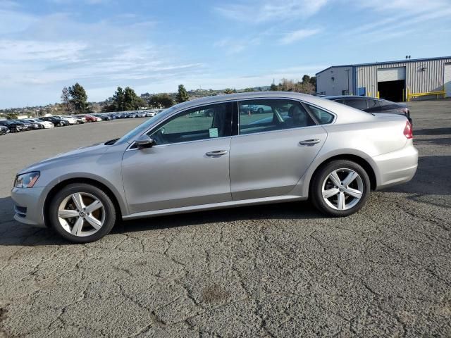 2012 Volkswagen Passat SE