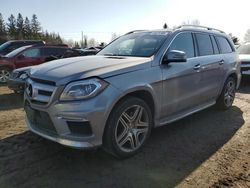 Mercedes-Benz salvage cars for sale: 2015 Mercedes-Benz GL 350 Bluetec