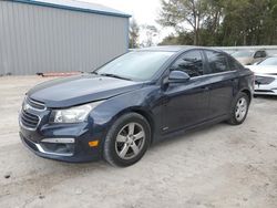Salvage cars for sale from Copart Midway, FL: 2015 Chevrolet Cruze LT