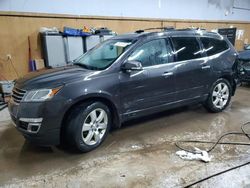 Salvage cars for sale from Copart Kincheloe, MI: 2017 Chevrolet Traverse LT