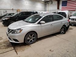 Salvage cars for sale from Copart Milwaukee, WI: 2017 Nissan Sentra S