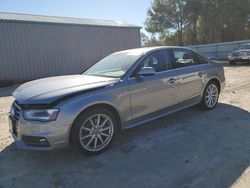 Salvage cars for sale from Copart Midway, FL: 2015 Audi A4 Premium