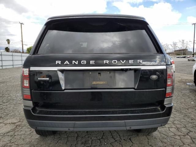 2016 Land Rover Range Rover Supercharged