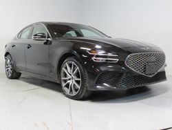 Genesis salvage cars for sale: 2025 Genesis G70 Base