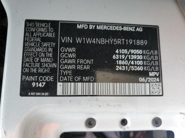 2024 Mercedes-Benz Sprinter 2500
