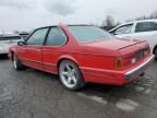 1989 BMW 635 CSI Automatic