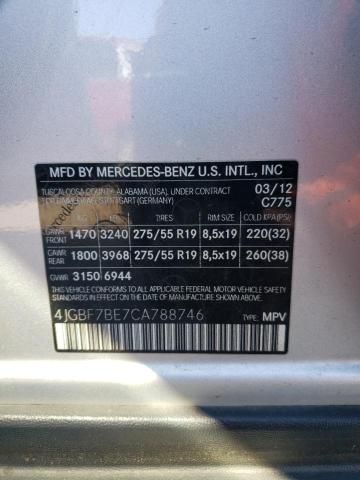 2012 Mercedes-Benz GL 450 4matic