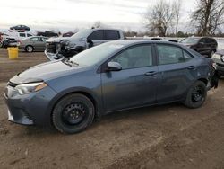 Toyota salvage cars for sale: 2015 Toyota Corolla L