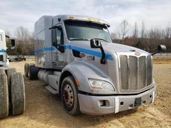 Peterbilt 579 salvage cars for sale: 2015 Peterbilt 579