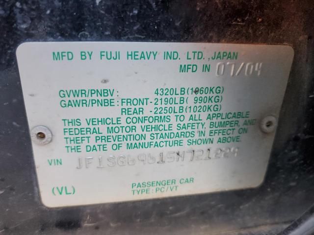 2005 Subaru Forester 2.5XT