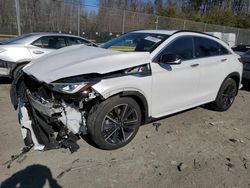 Infiniti qx55 Luxe Vehiculos salvage en venta: 2023 Infiniti QX55 Luxe