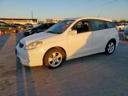 Salvage cars for sale from Copart Grand Prairie, TX: 2007 Toyota Corolla Matrix XR