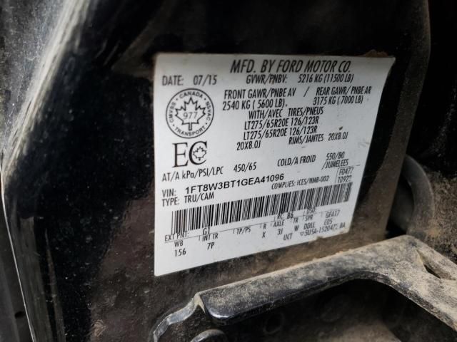 2016 Ford F350 Super Duty