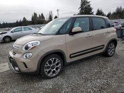 Fiat 500 salvage cars for sale: 2014 Fiat 500L Trekking