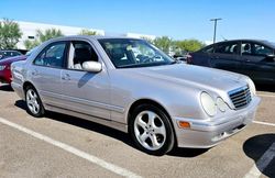 Mercedes-Benz salvage cars for sale: 2002 Mercedes-Benz E 320