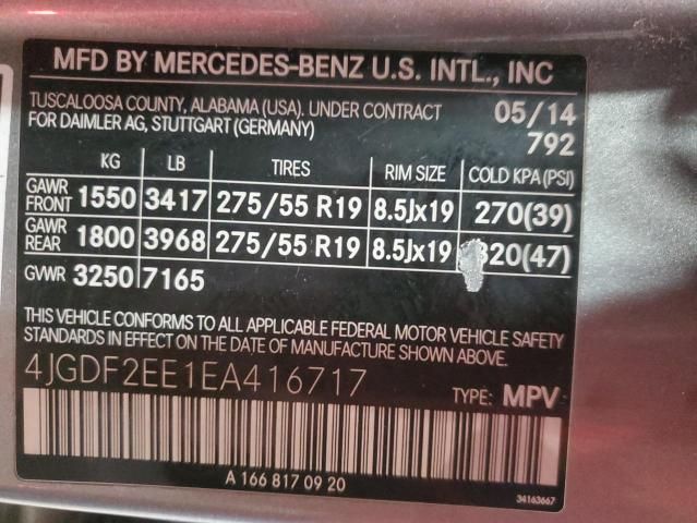 2014 Mercedes-Benz GL 350 Bluetec