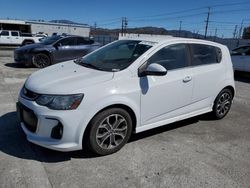 Chevrolet Sonic salvage cars for sale: 2017 Chevrolet Sonic LT