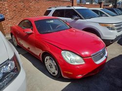 Lexus salvage cars for sale: 2003 Lexus SC 430