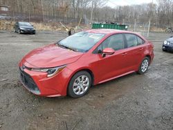 Toyota Corolla salvage cars for sale: 2021 Toyota Corolla LE