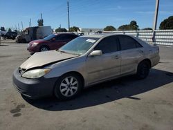 Toyota Camry Vehiculos salvage en venta: 2004 Toyota Camry LE