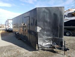 Salvage trucks for sale at Anchorage, AK auction: 2021 LGS Enclosed Cargo Trailer