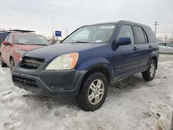 Honda salvage cars for sale: 2002 Honda CR-V EX